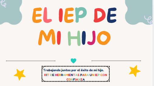 Kit de Confianza para el IEP