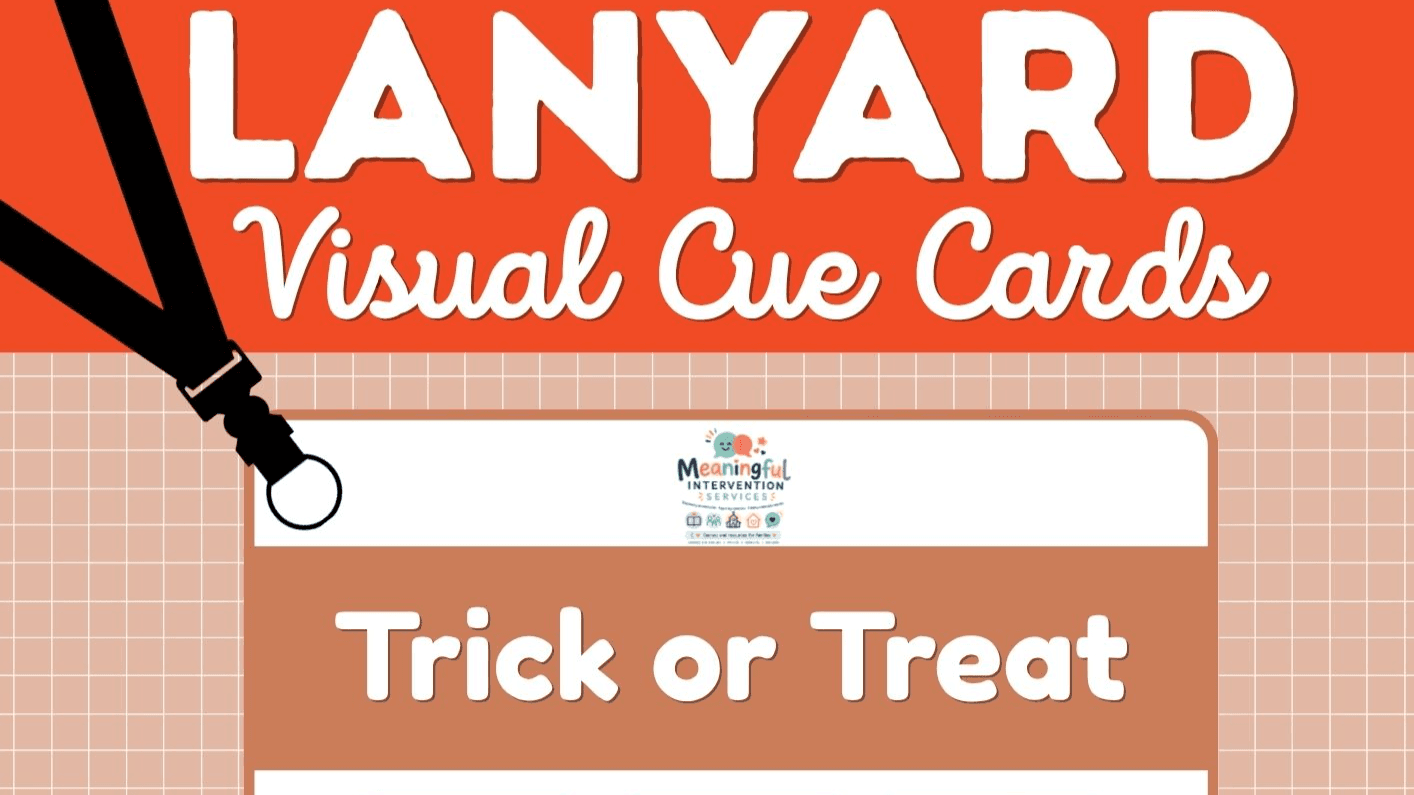 Halloween Trick-or-Treat AAC Communication Support