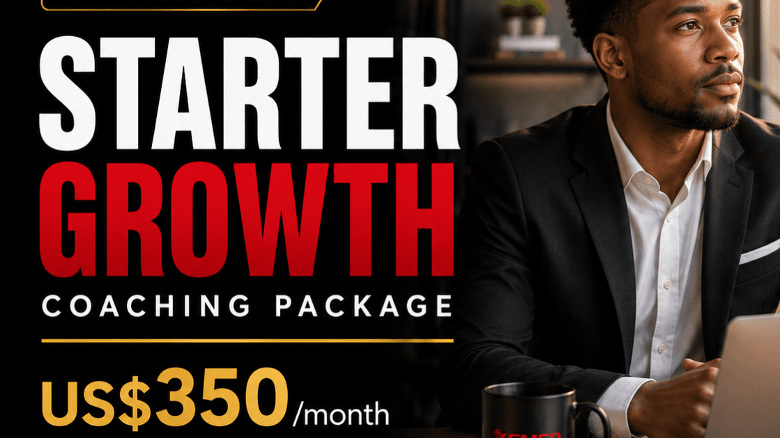 Starter Growth Coaching Package: NEW BUSINESS