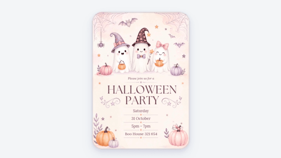 Halloween Party Invitation