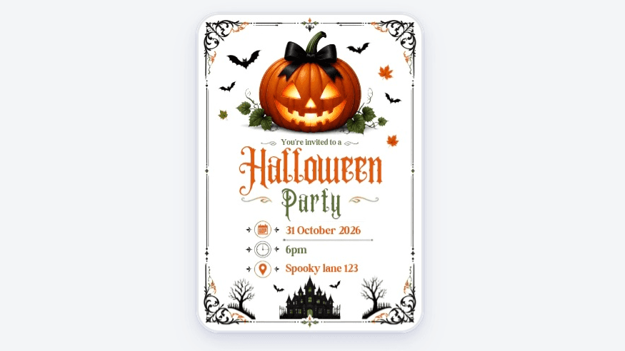 Halloween Party Invitation