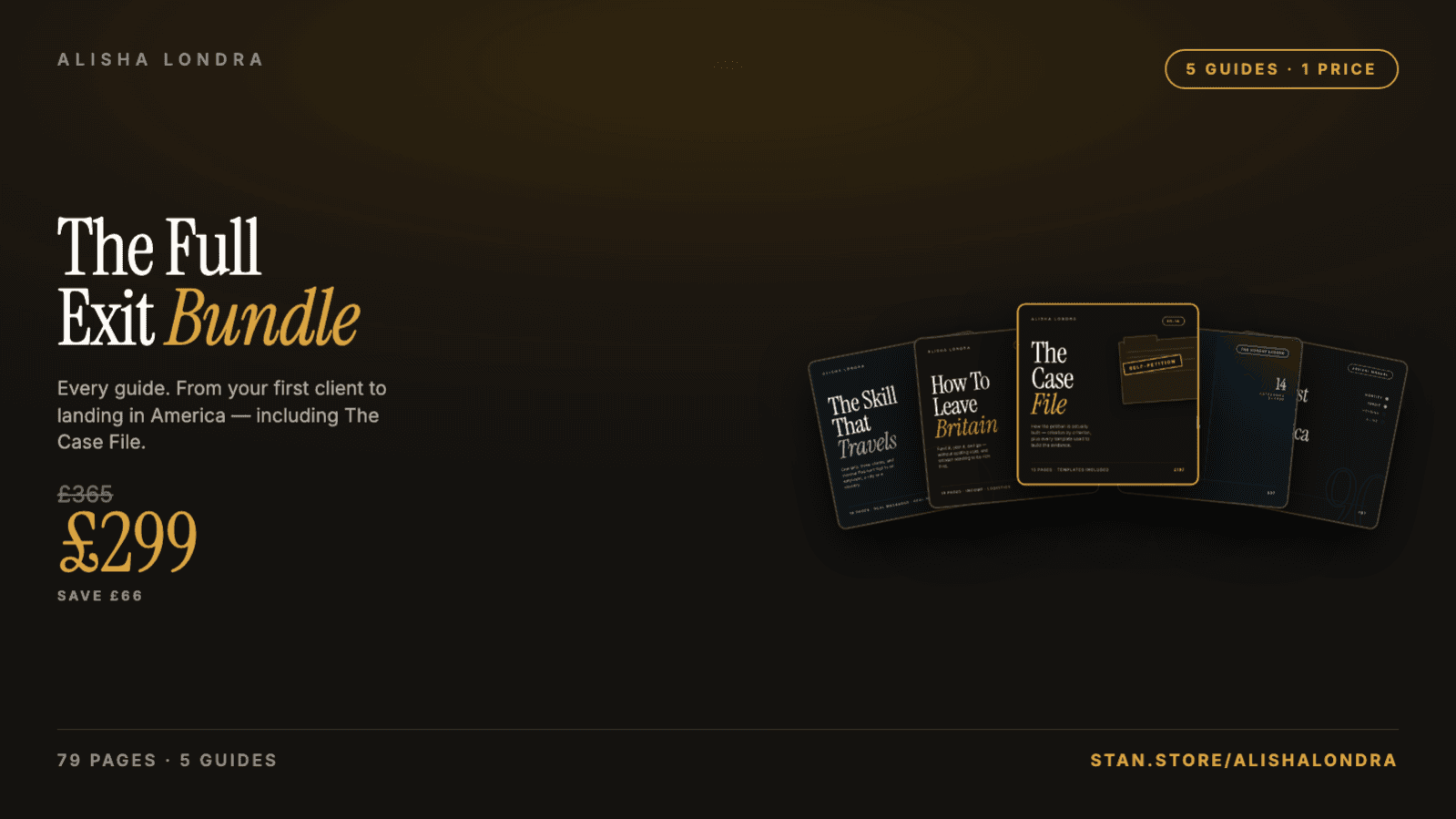 The Full Exit Bundle — All 4 Guides. 1 Price.
