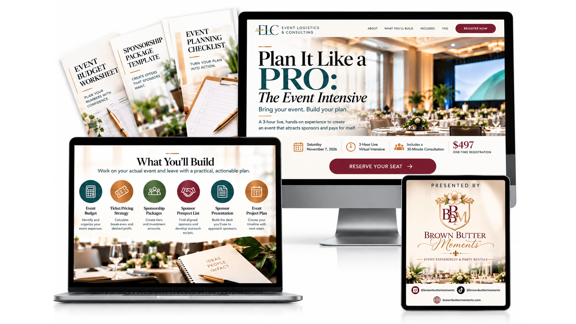 WAITLIST: Plan It Like a PRO: The Event Intensive