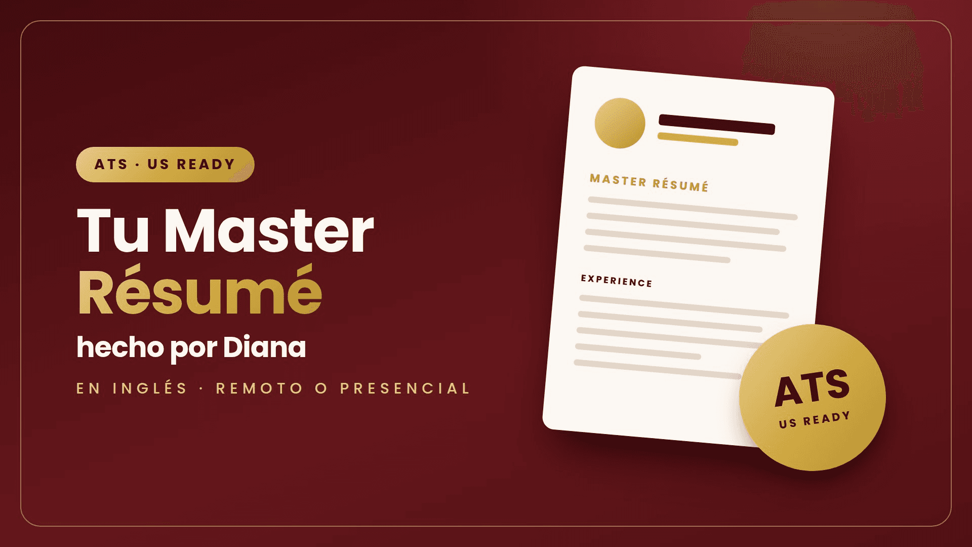 Tu Master Résumé, hecho por Diana