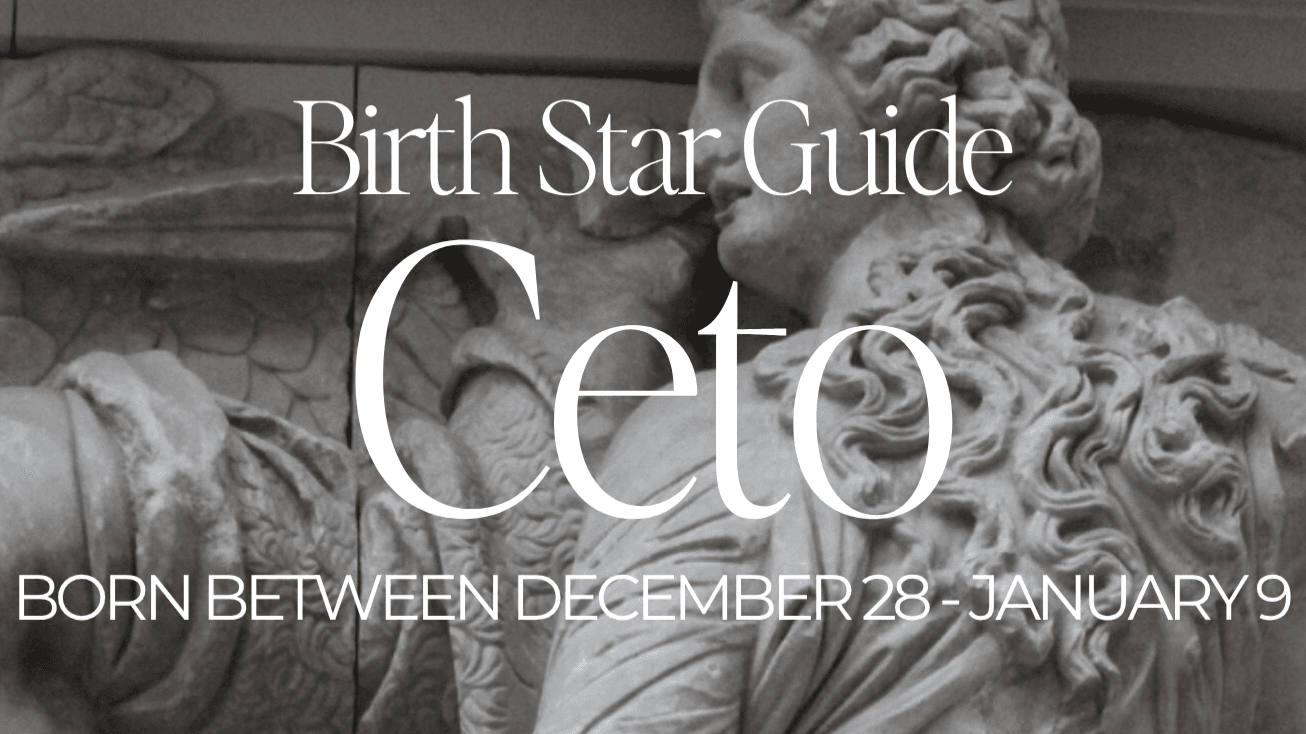 CETO ✺ Asterian Birth Star Guide