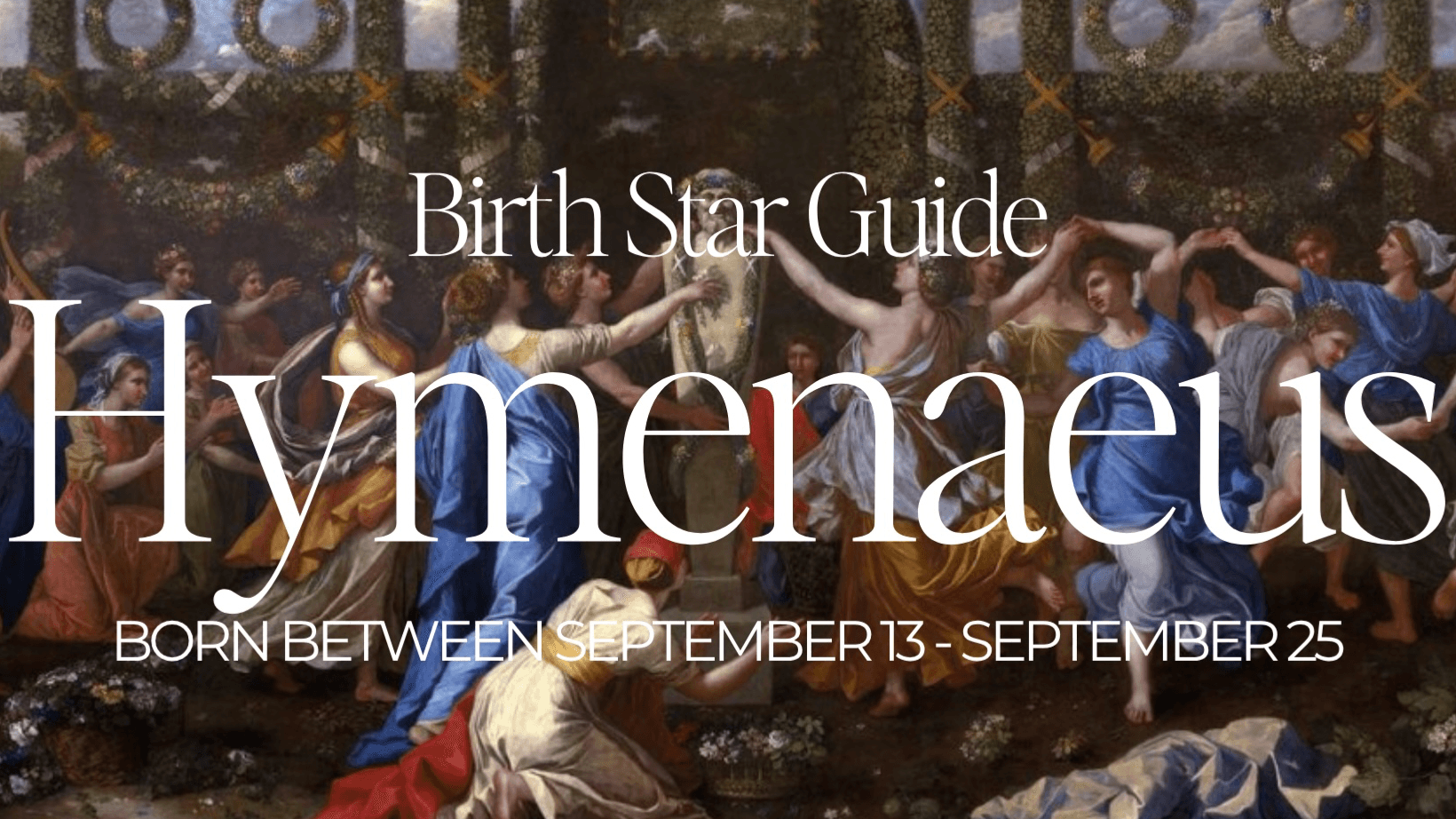 HYMENAEUS ✺ Asterian Birth Star Guide (Copy)