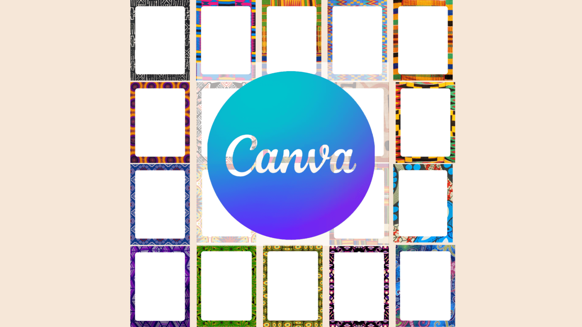 African-Inspired Travel Canva Templates
