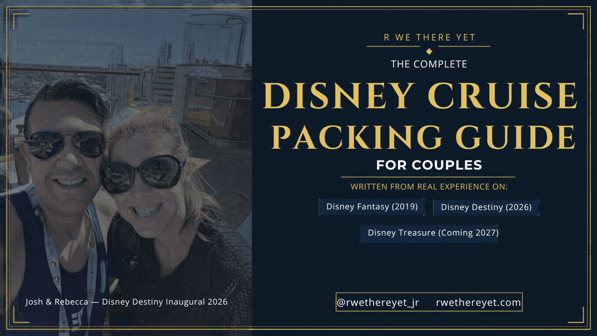 Disney Cruise Packing Guide for Couples
