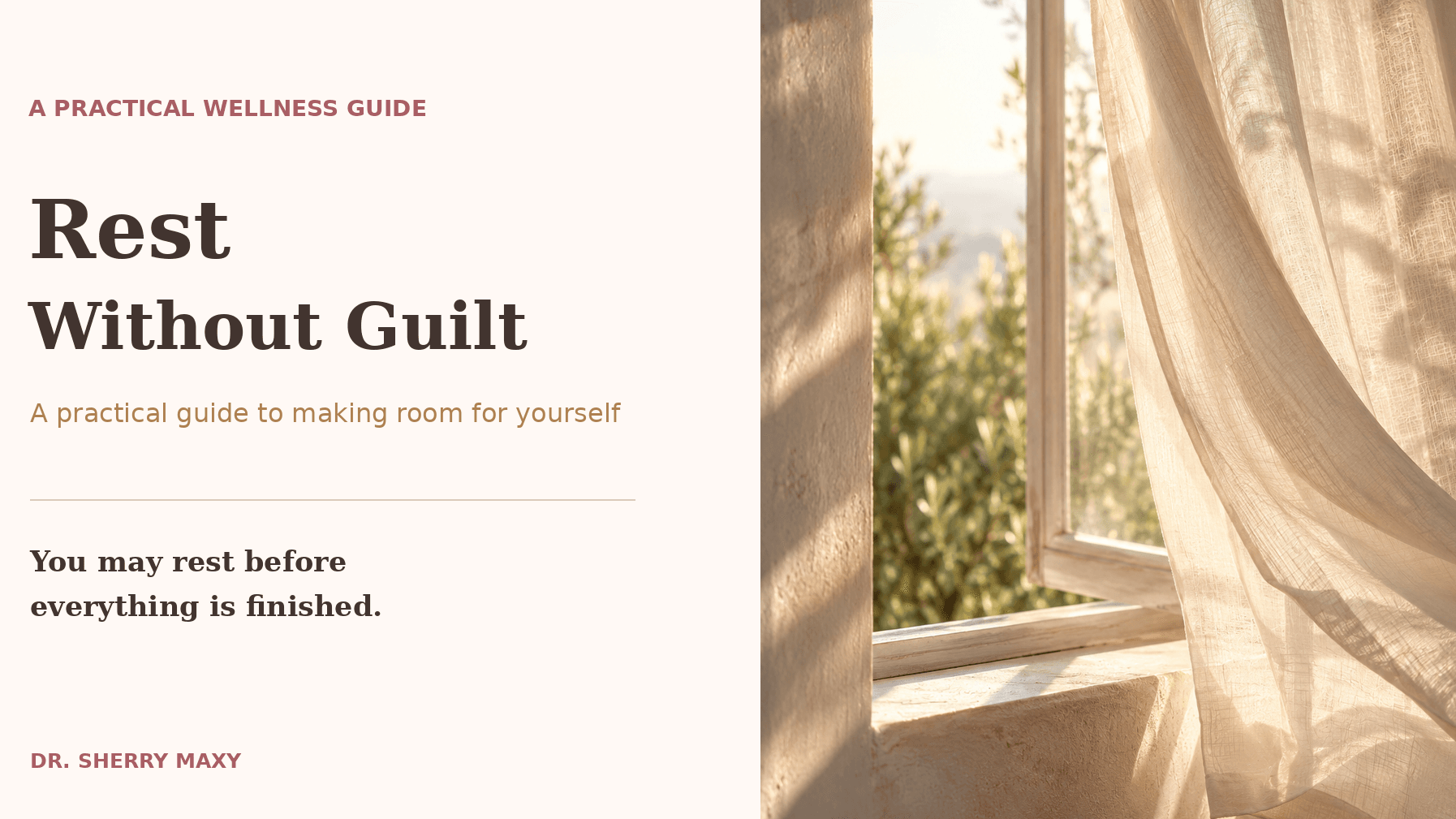 Rest Without Guilt