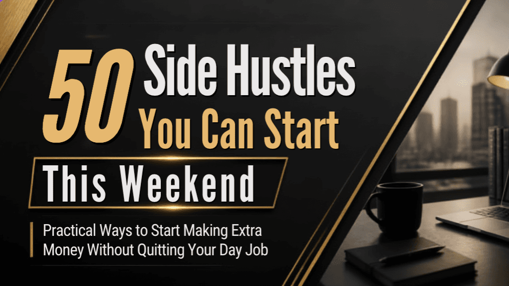 50 Side Hustles You Can Start This Weekend