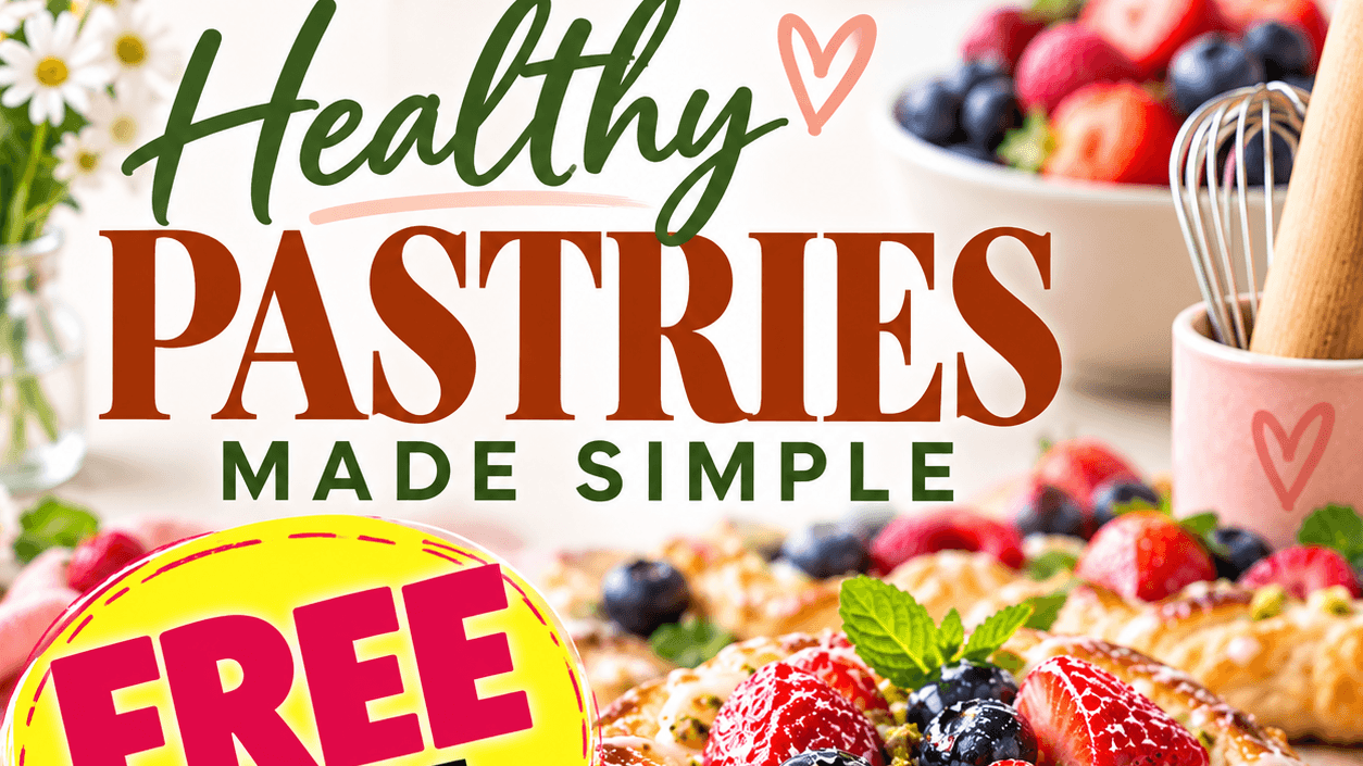 FREE Healthy Pastries Made Simple — 10 Easy Recipe