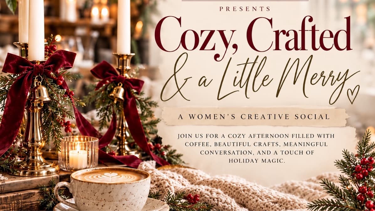Cozy Crafted & a Little Merry