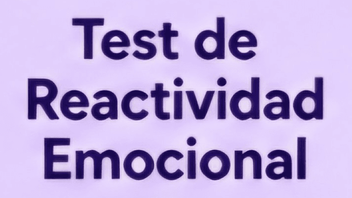 Escala de Reactividad Emocional