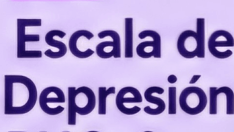 Escala de Depresión