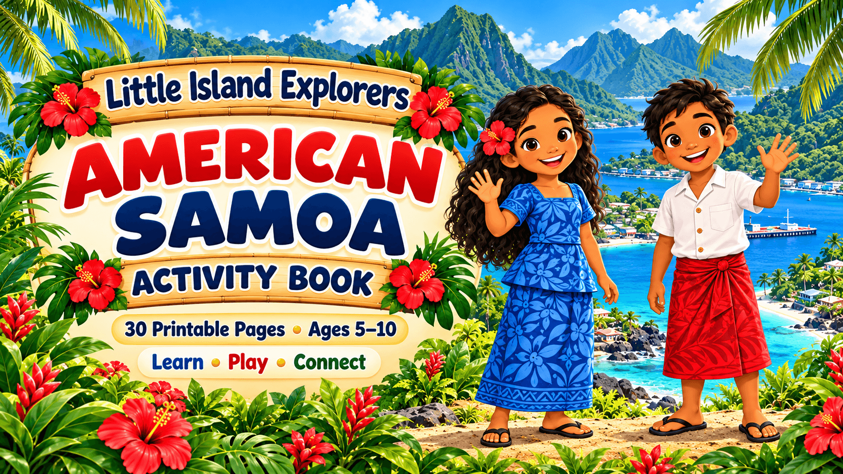 🌺Little Island Explorers: American Samoa