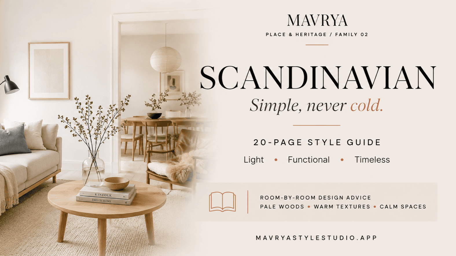 Scandinavian Style Guide | 20-Page Design Blueprint