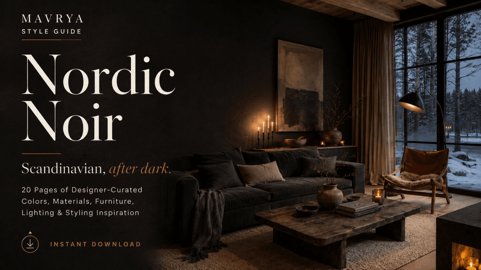 Nordic Noir Style Guide | 20-Page Blueprint