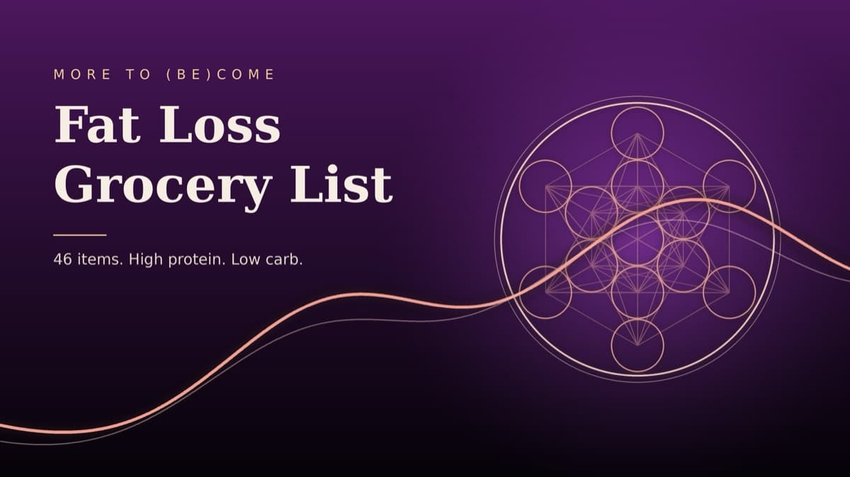 Fat Loss Grocery List