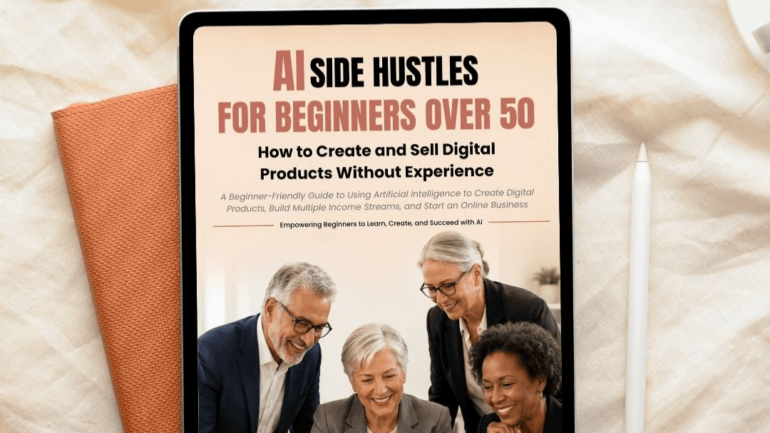 AI Side Hustles for Beginners Over 50
