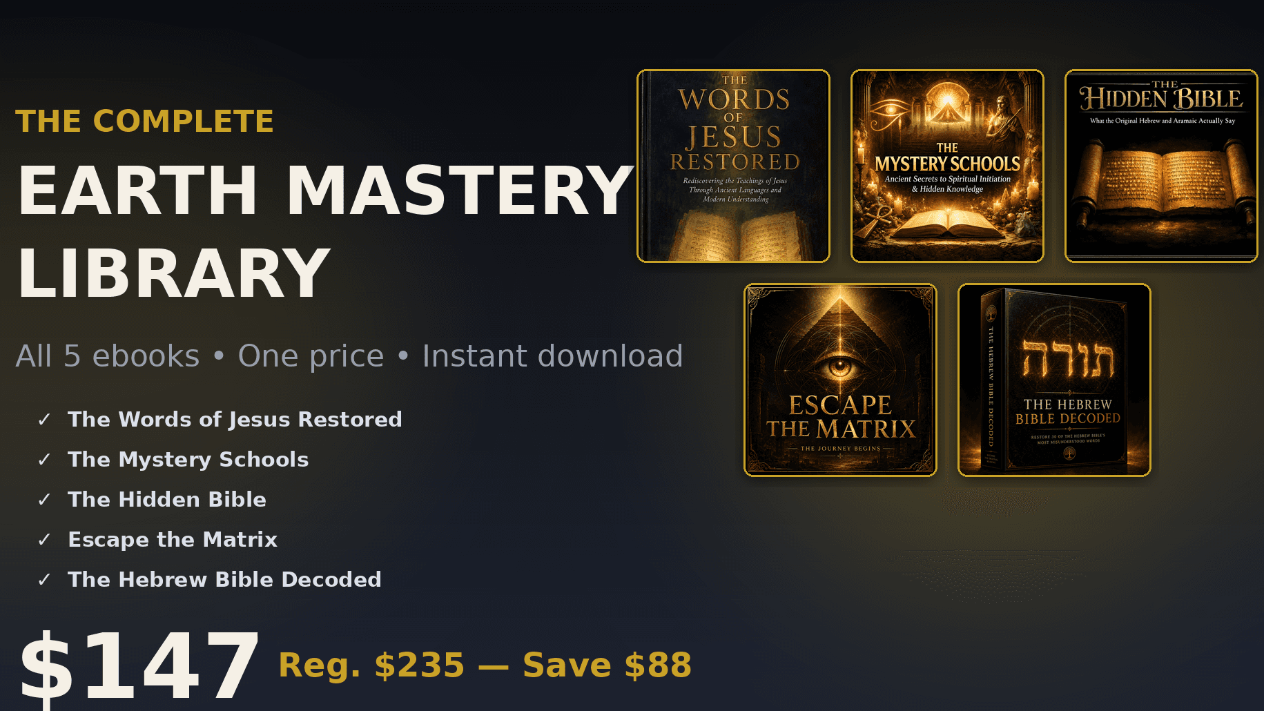 The Complete Earth Mastery Library