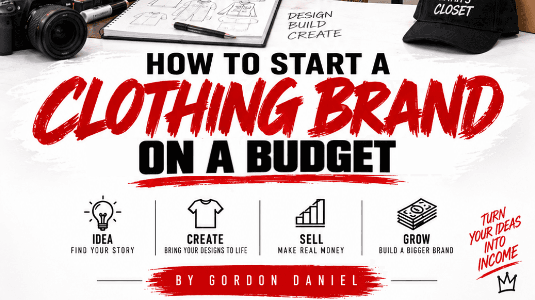 How to Start A Clothing Brand On A Budget !