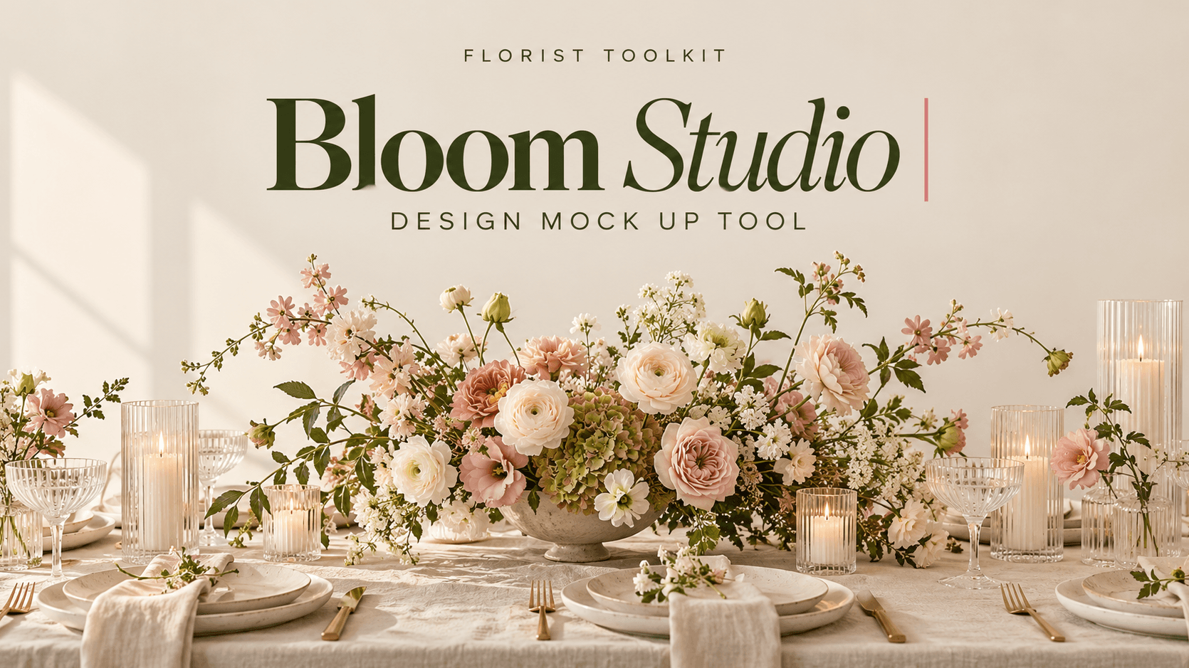 Bloom Studio | Floral Mockup Design Tool