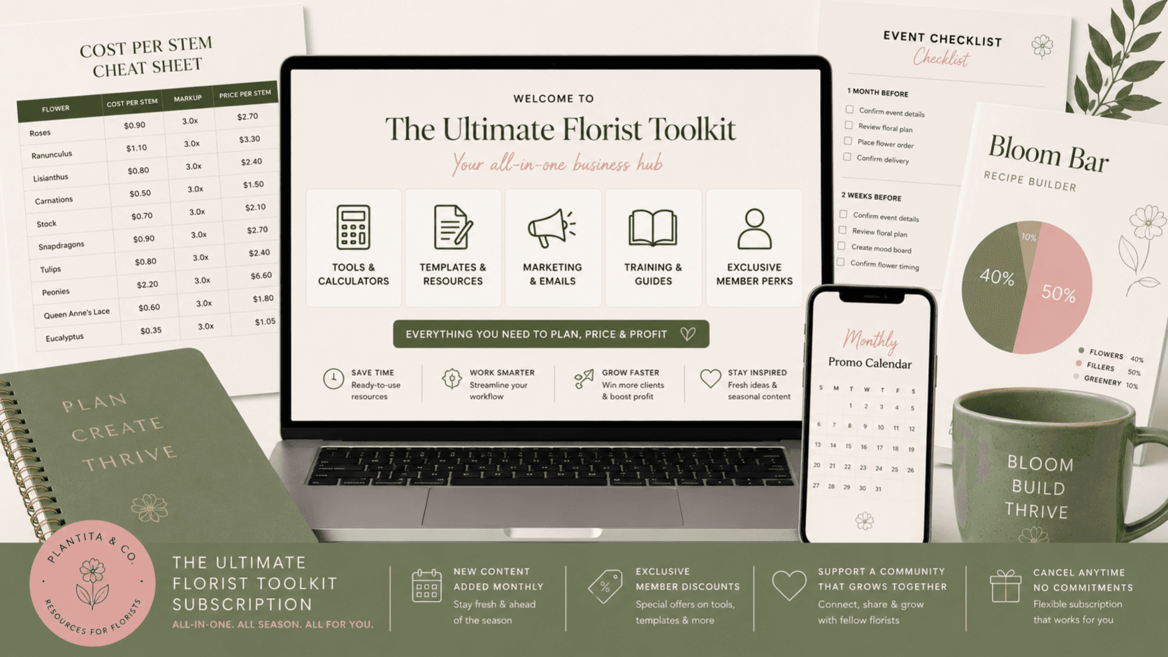 The Ultimate Florist Toolkit (Subscription)