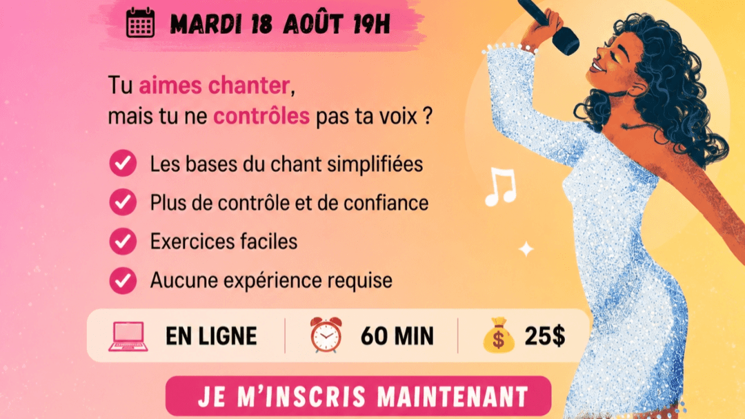 Découvre ta voix en 60 minutes