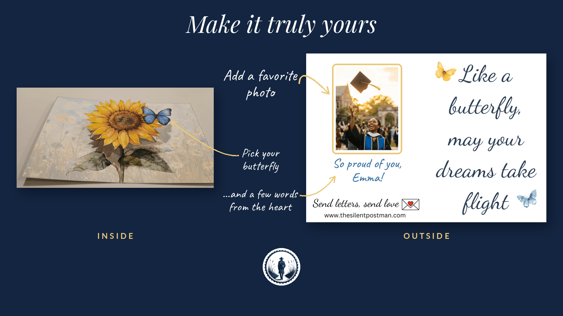 Pop-Up Sunflower Card Template