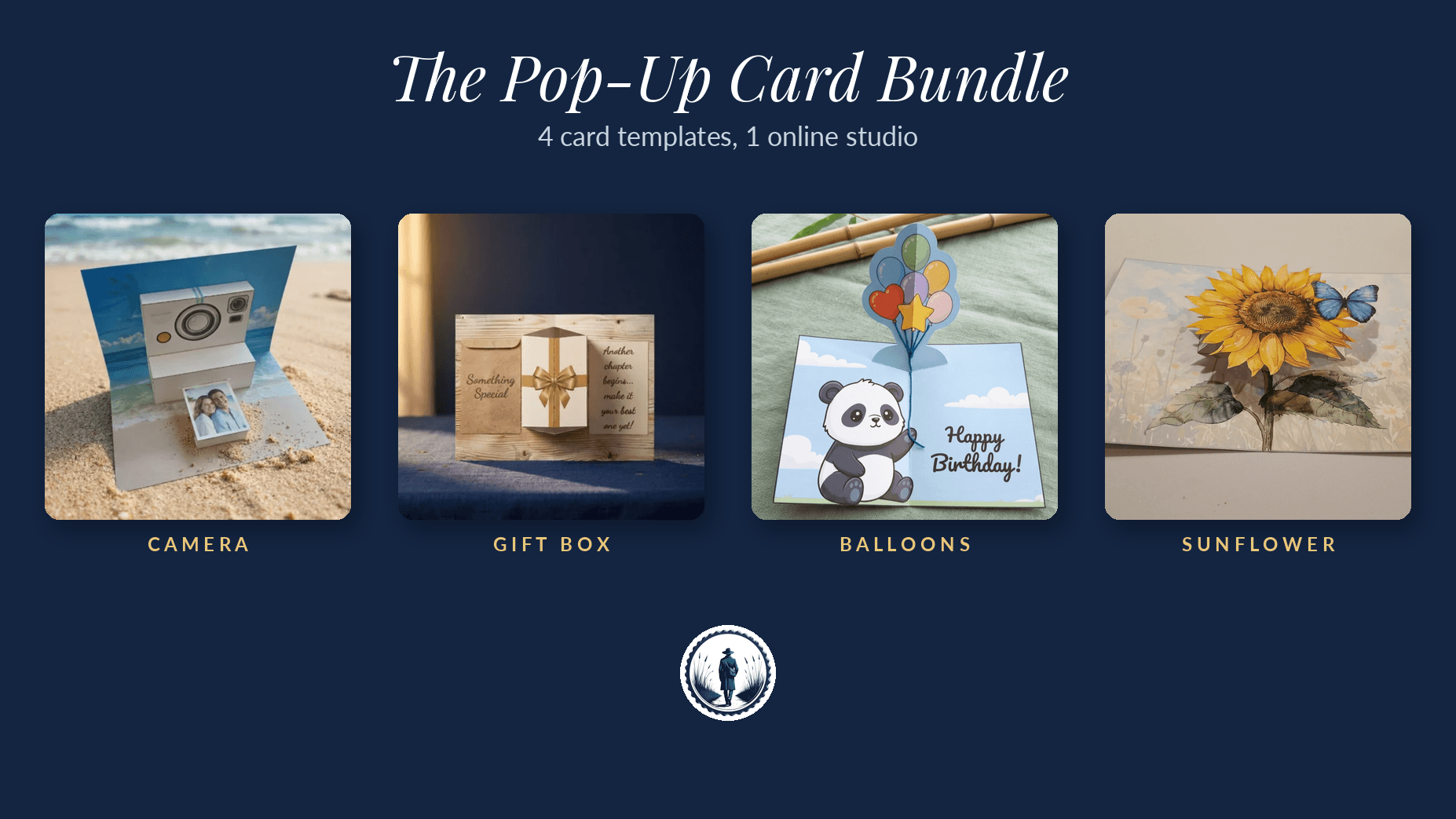 Pop-Up Card Bundle (4 Templates)