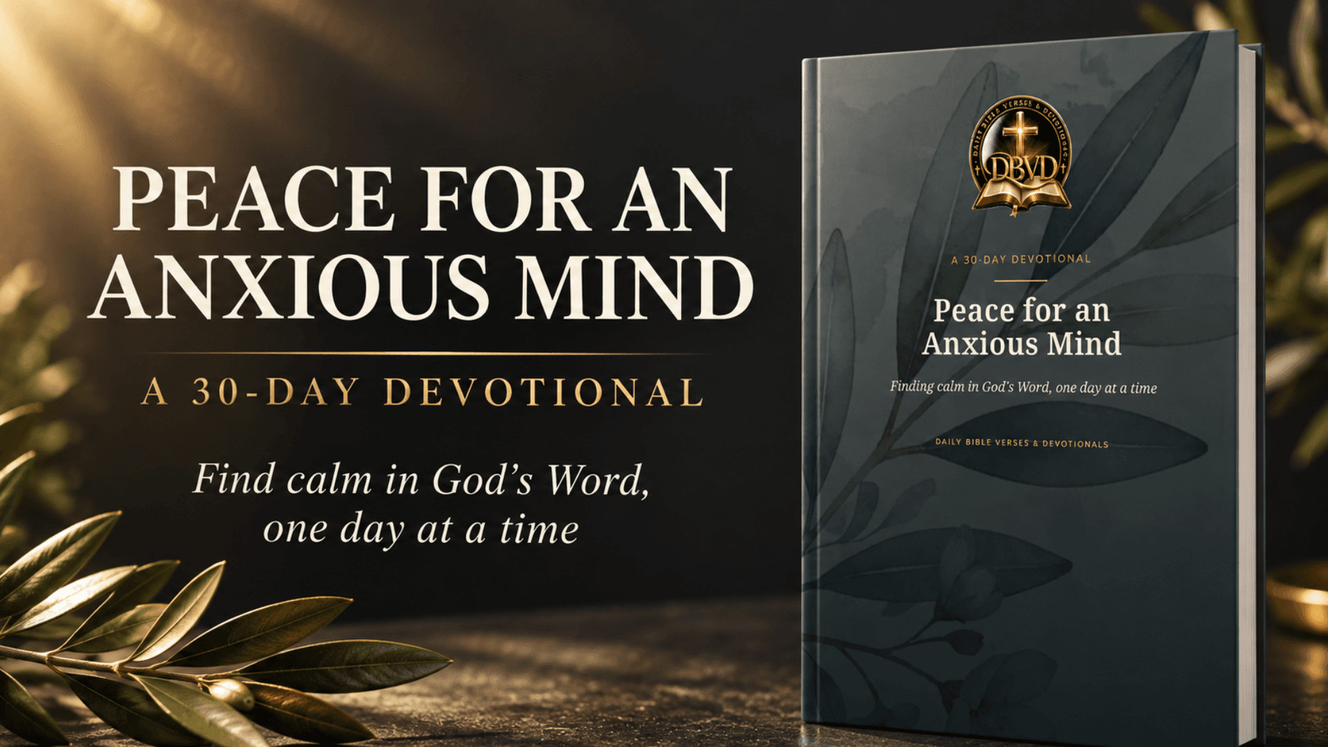 From Anxiety to Peace: A 30-Day Devotional