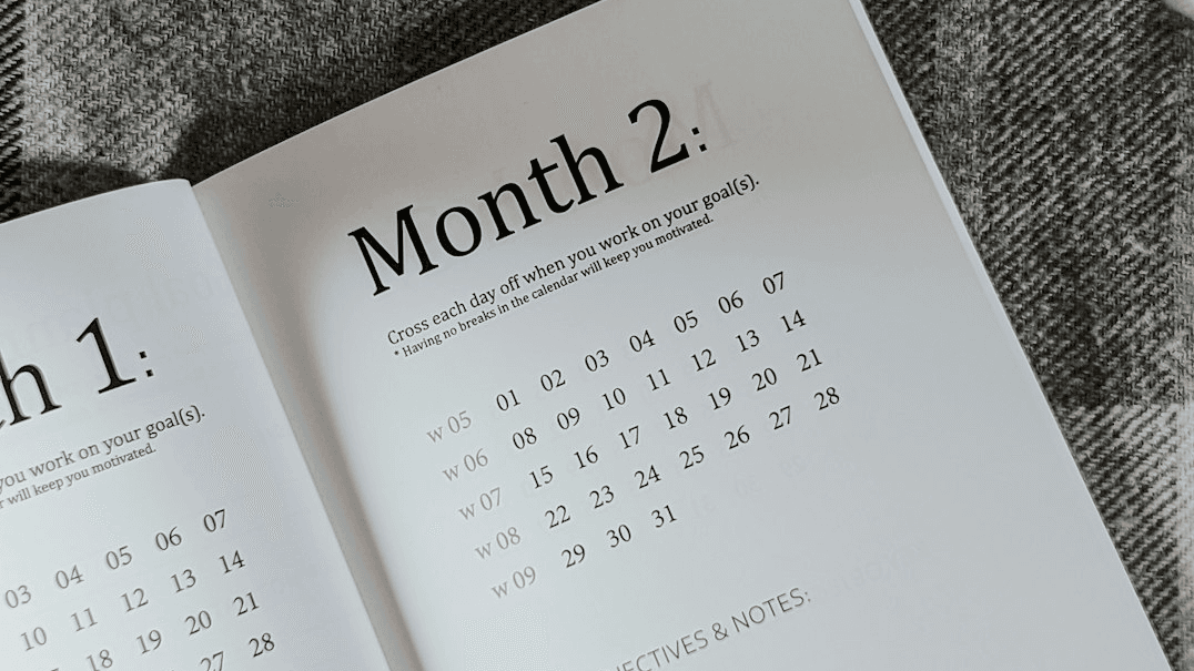 MONTHLY FOCUS WORKBOOK
