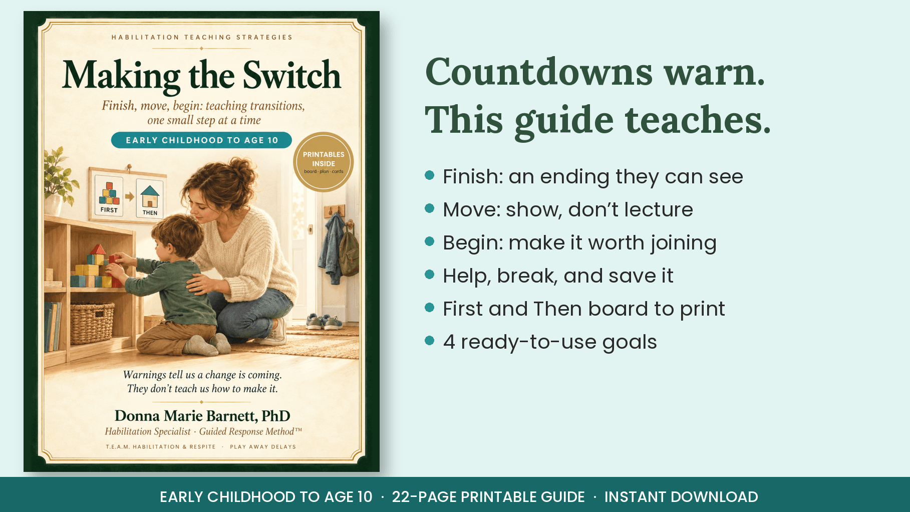 Making the Switch: Transitions, Ages 10 to Adult
