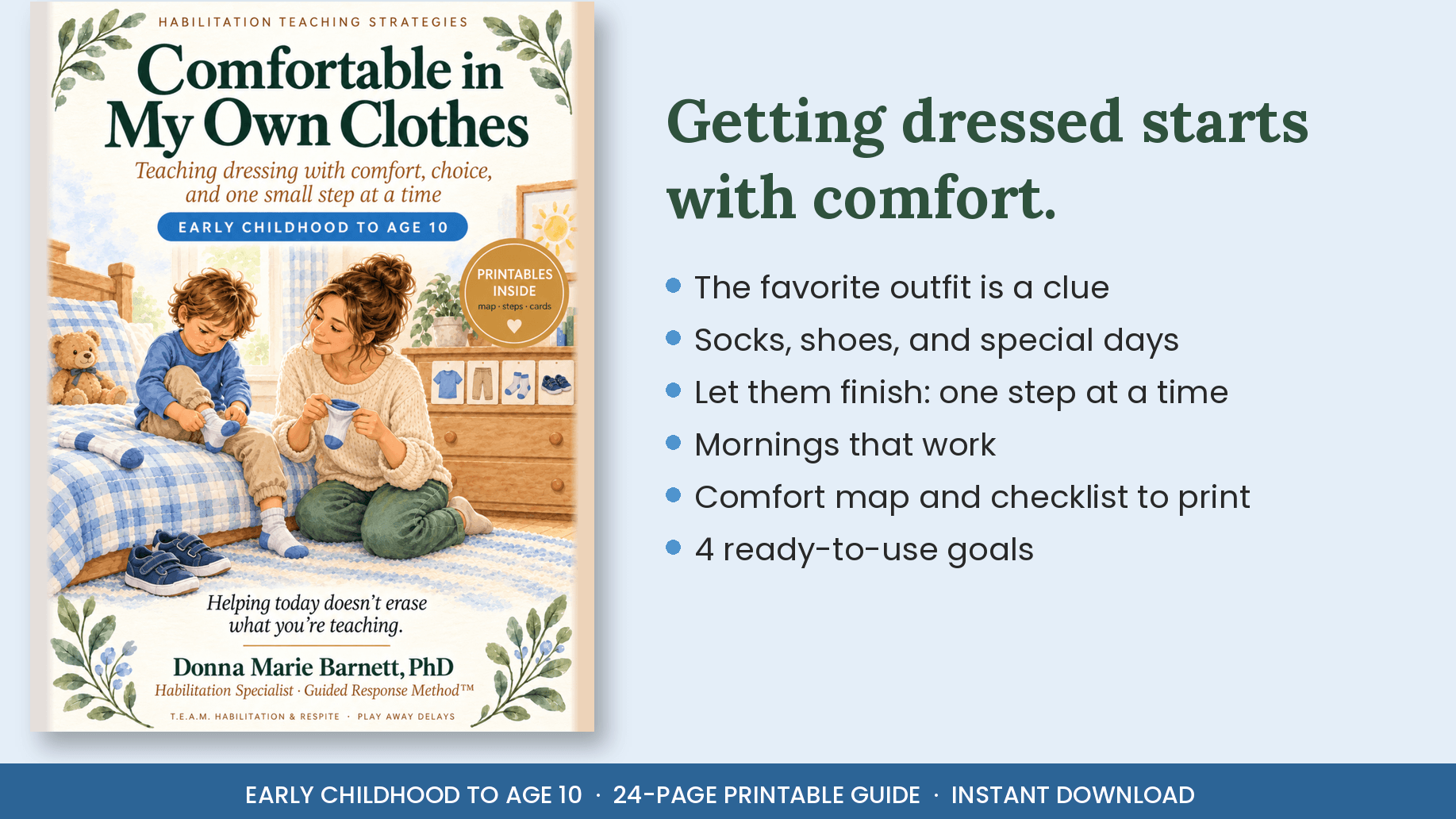 Comfortable in My Own Clothes: Ages 0 to 10