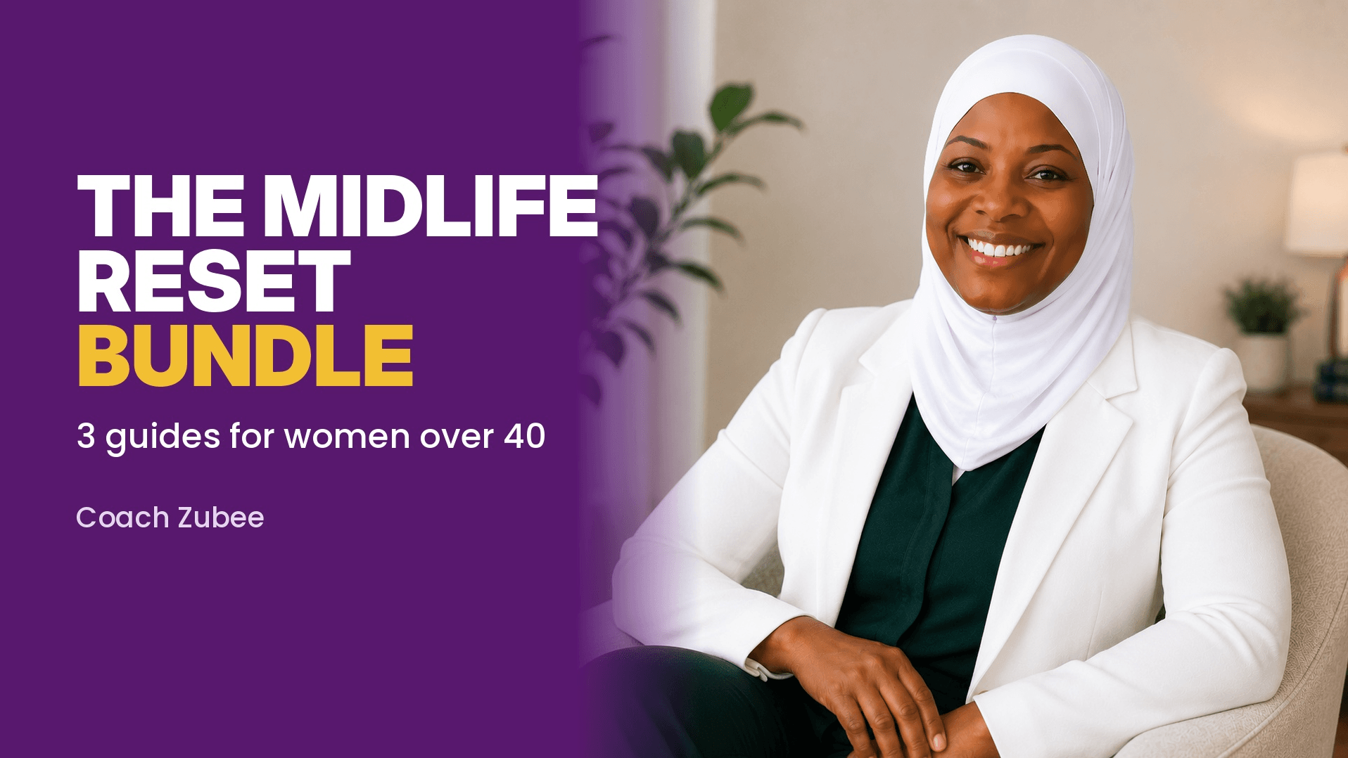 The Midlife Reset Bundle: 3 Guides for Women 40+