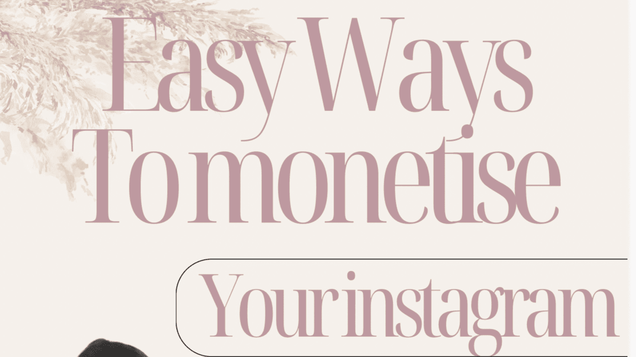 The Instagram Monetisation System