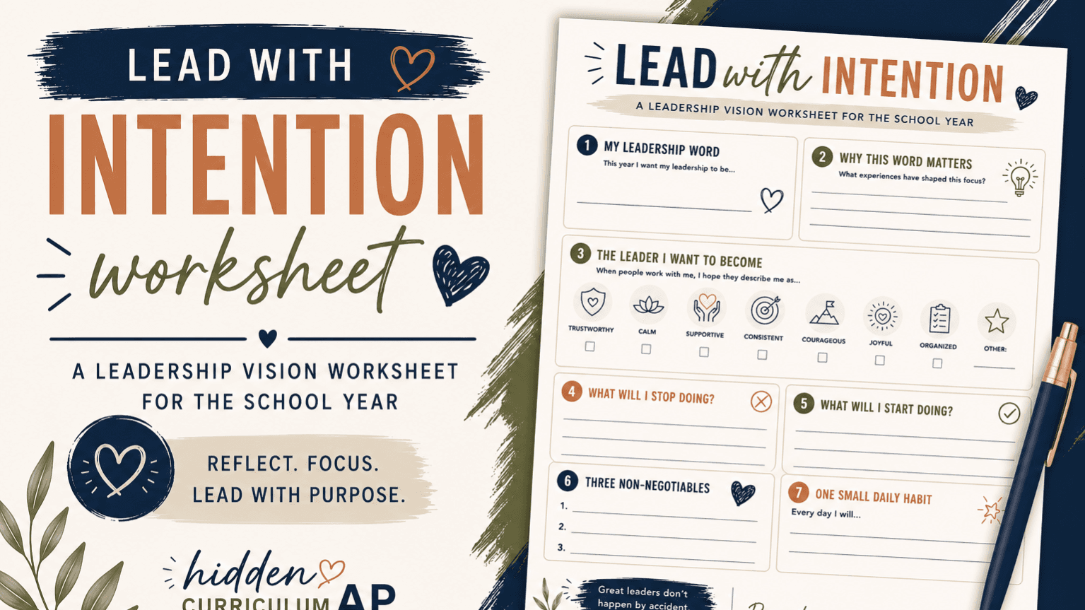 Get My Lead With Intention Leadership Vision Now!