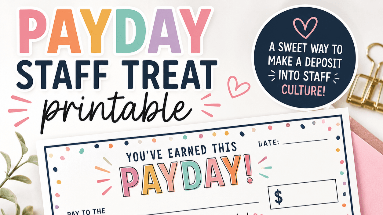 đź’° Payday Staff Treat Printable