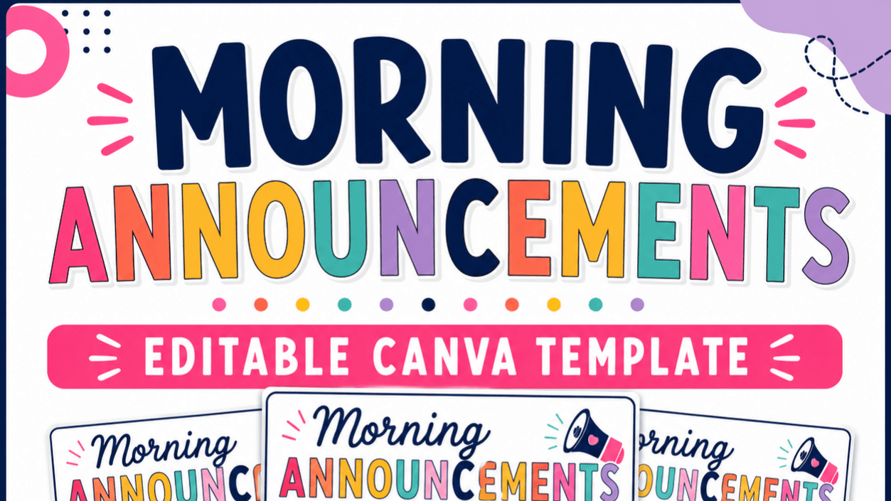 Get My Morning Announcements Now!