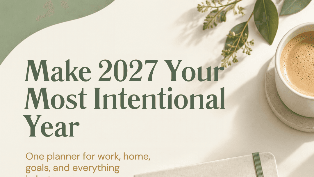 The 2027 All-in-One Life Planner