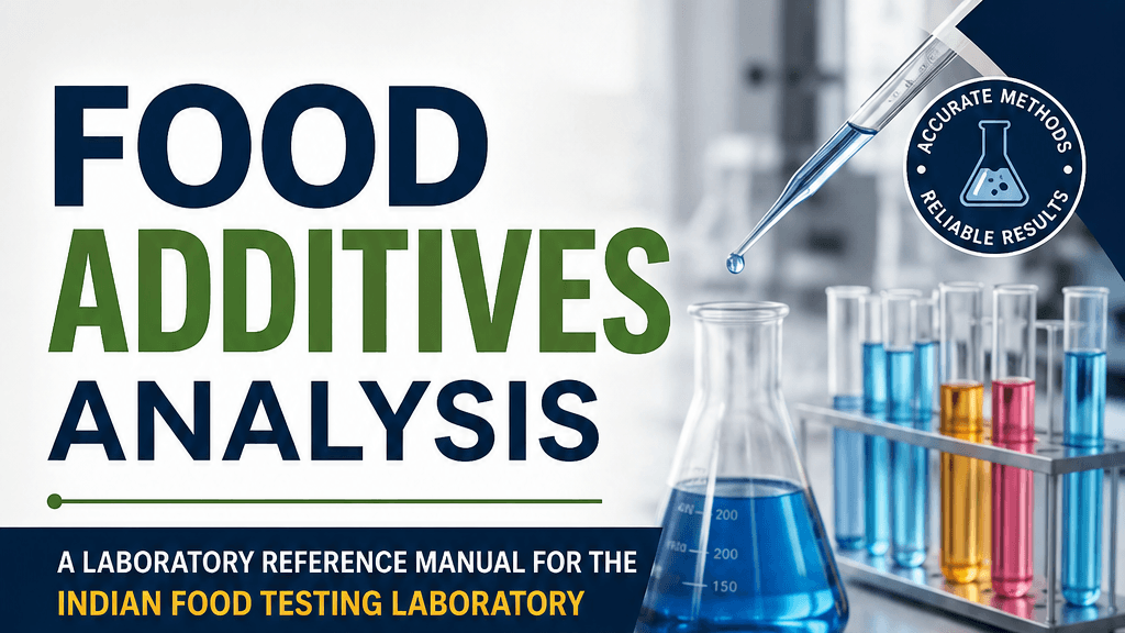 FOOD ADDITIVES ANALYSIS -REFERENCE MANUAL