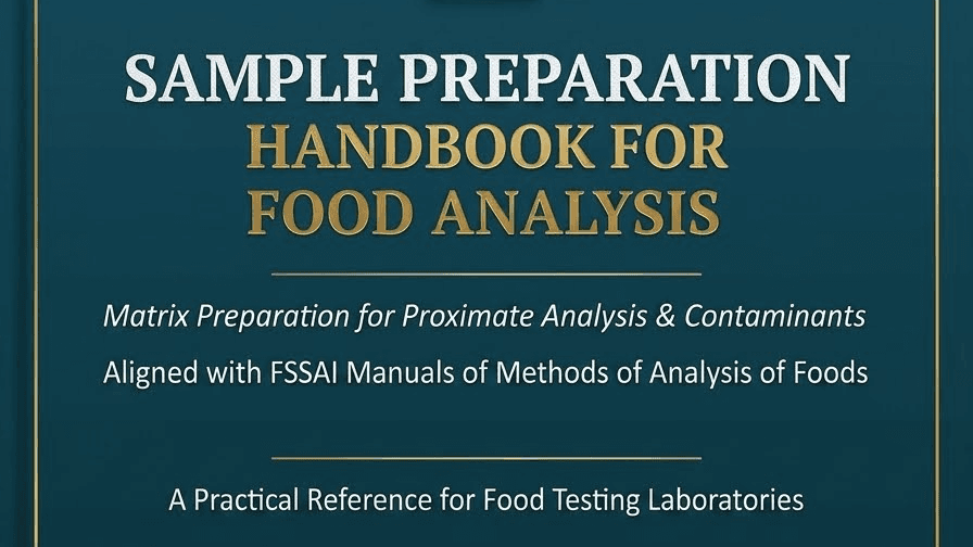 SAMPLE PREPARATION HANDBOOK FOR FOOD ANALYSIS