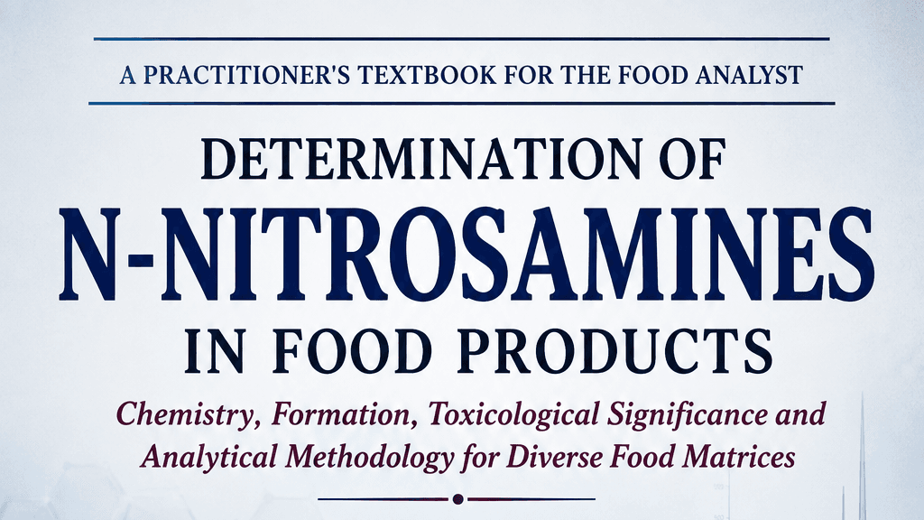 DETERMINATION OF N-NITROSAMINES IN FOOD PRODUCTS