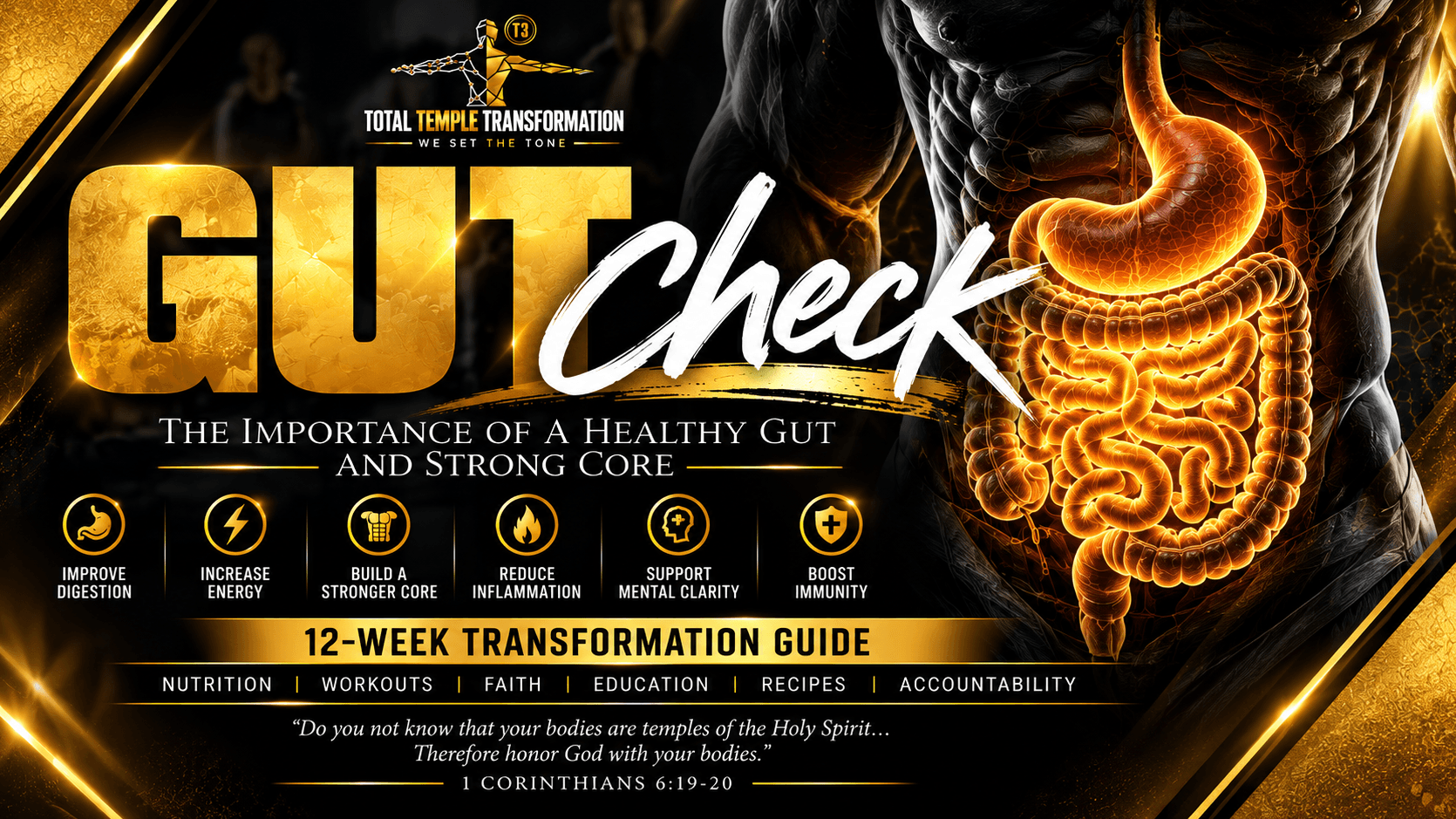 Gut Check- 12 Week Transformation Guide
