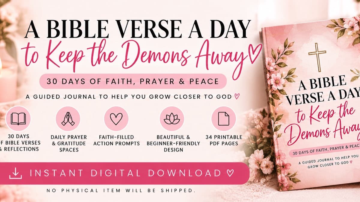 A Bible Verse a Day to keep the demons away!
