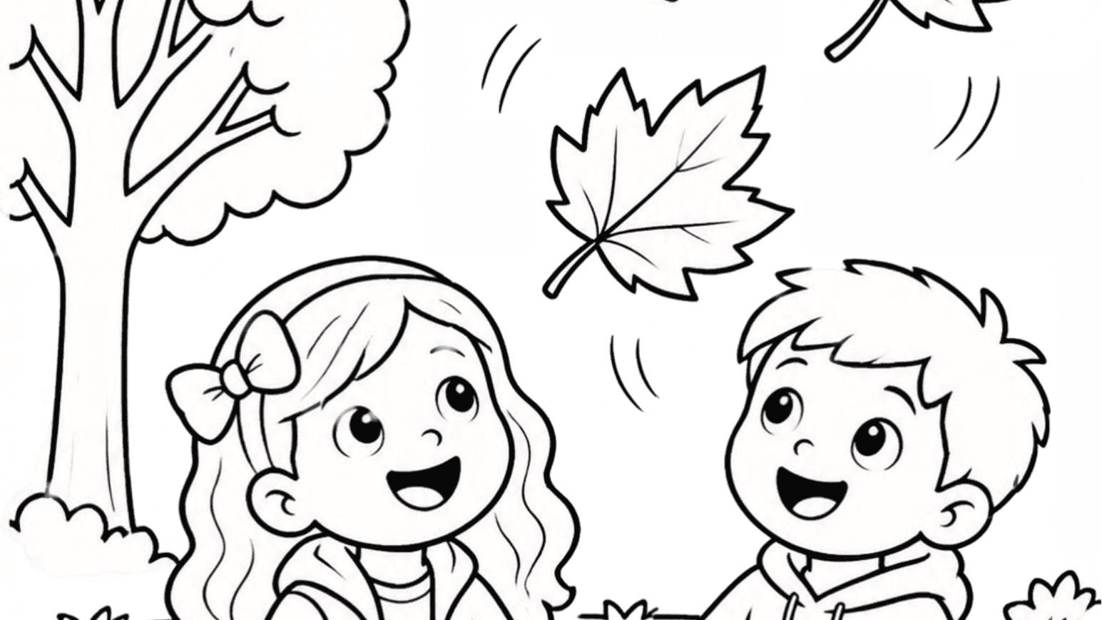 π Download 3 Free Fall Coloring Pages + A Bonus!!
