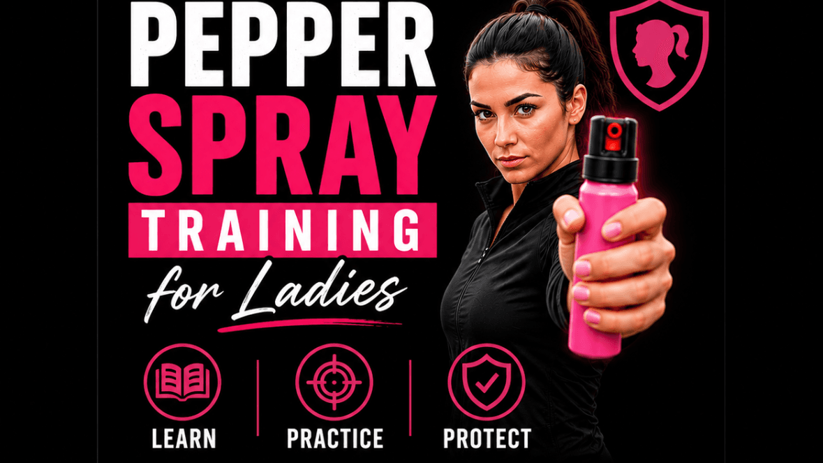 Ladies Pepper Spray Training Guide