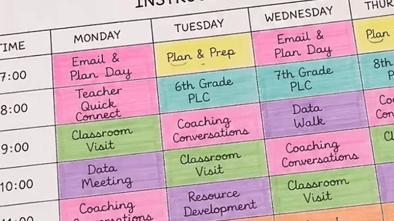 ShiftED Instructional Coach Schedule (PDF)