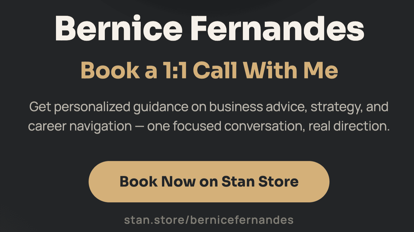 Book a 1:1 Call with Me