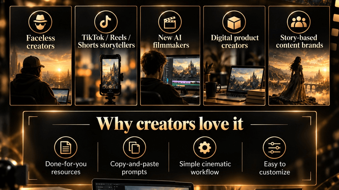 SoulFrame AI Filmmaker Starter Kit — Vol. 1